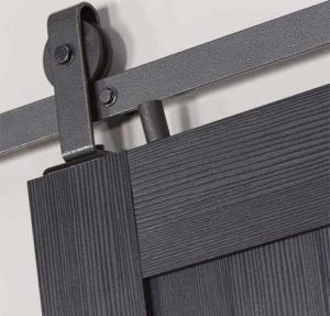 Best DIY Black Barn Door Installation Kit - 1-2-3